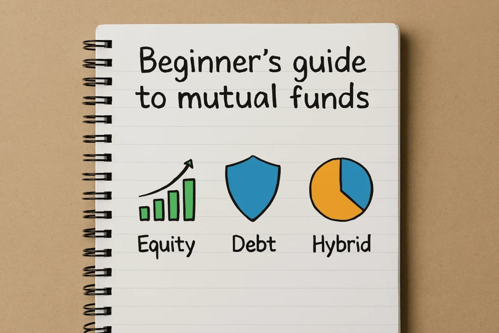 comparing-equity-debt-and-hybrid-choices-in-the-beginner’s-guide-to-mutual-funds