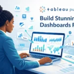 Tableau Public lets you create professional, interactive dashboards in minutes using a drag-and-drop interface—no coding required.