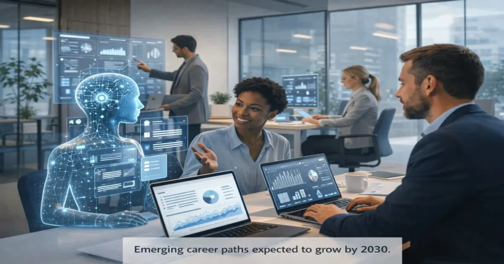 AI enhancing productivity through collaboration.