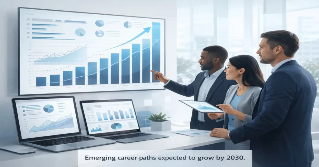 Emerging career paths expected to grow by 2030
