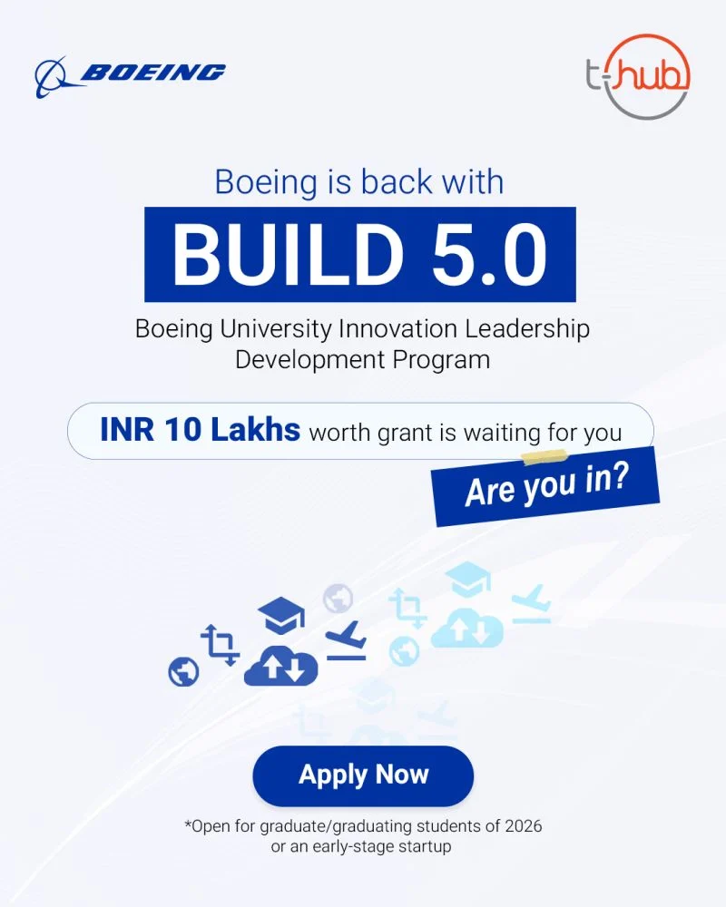 BUILD 5.0 – Boeing University Innovation Leadership Development Program Boeing India Private Limited