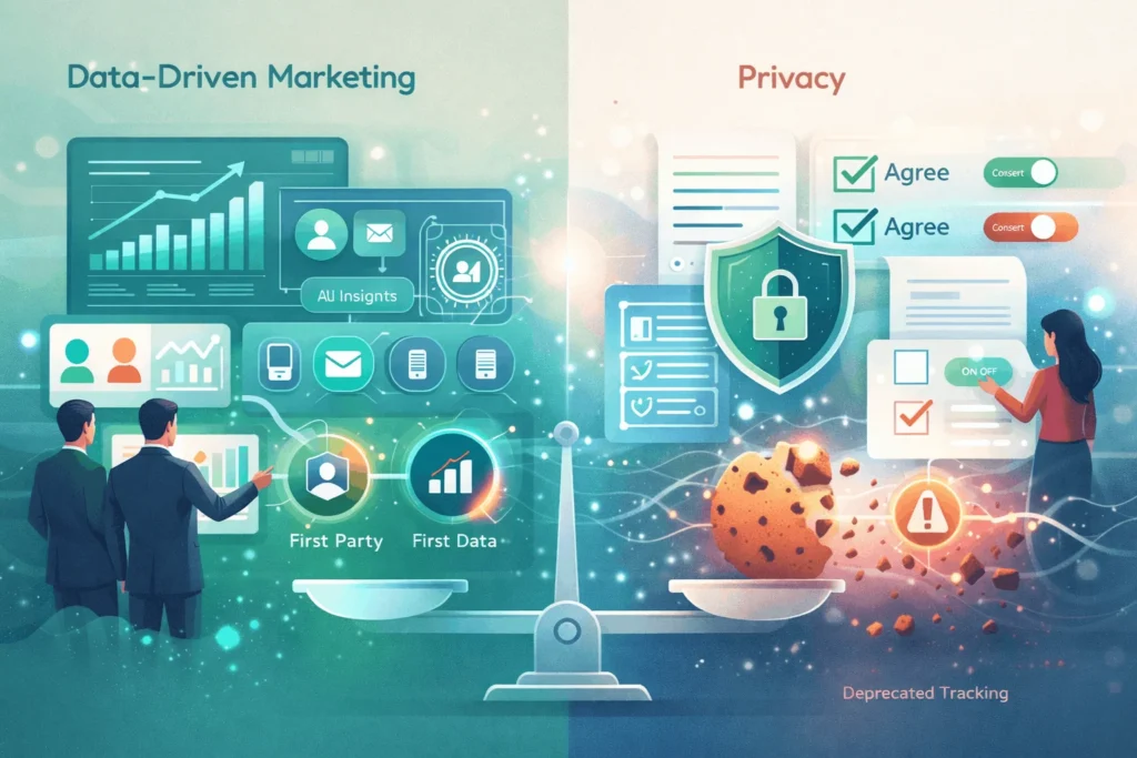 Marketers using first-party data and consent tools as third-party cookies phase out