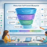 A clear funnel-based account structure—separate TOF, MOF, and BOF campaigns tied together by audiences and KPIs—turns Meta Ads into a predictable growth system.