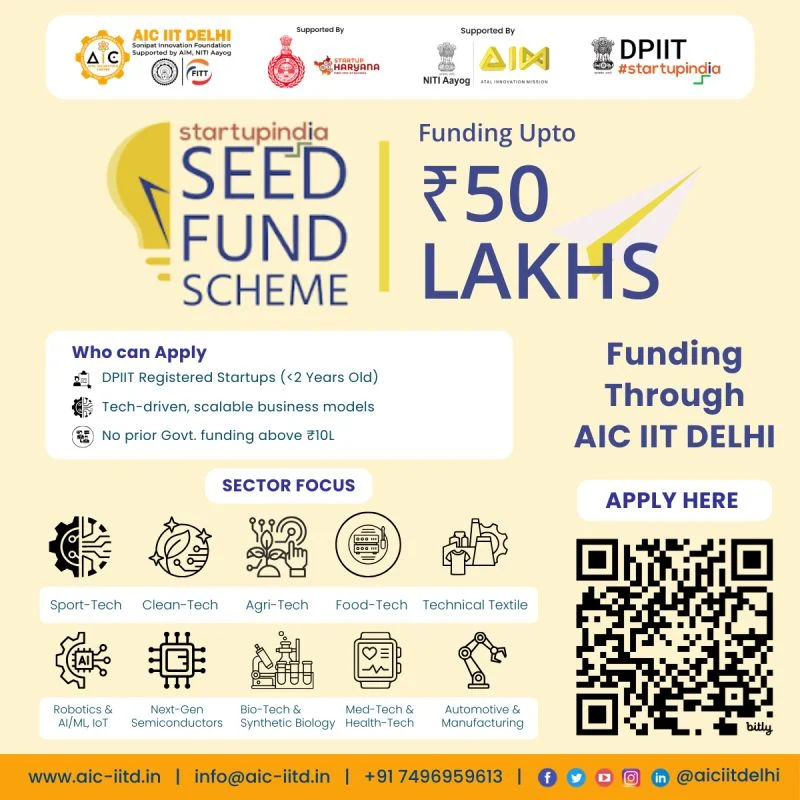 Startup India Seed Fund Scheme