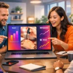 startup-team-analysing-the-ad-performance