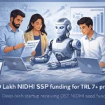 DST NIDHI Seed Support Program Phase 3 ACIC VGU ₹50 Lakh Deep-Tech Funding