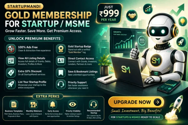 startupmandi-gold-membership-for-msme startupmandi-gold-membership-for-msme