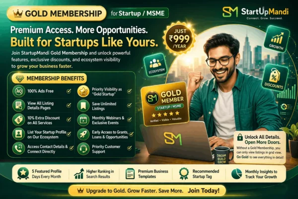 startupmandi-gold-membership-for-startup startupmandi-gold-membership-for-startup