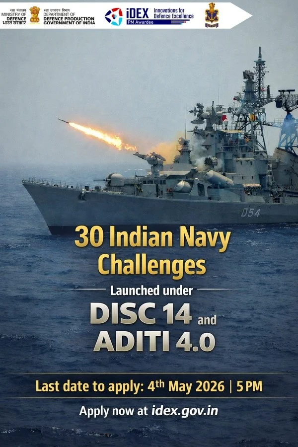 Defence India Startup Challenge 14 (DISC 14) - Defence Innovation Organisation