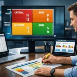 SEO-consultant-analyzing-audit-data