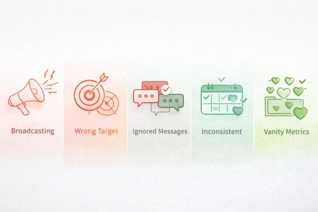 Why Business Is Not Getting Leads from Social Media 1